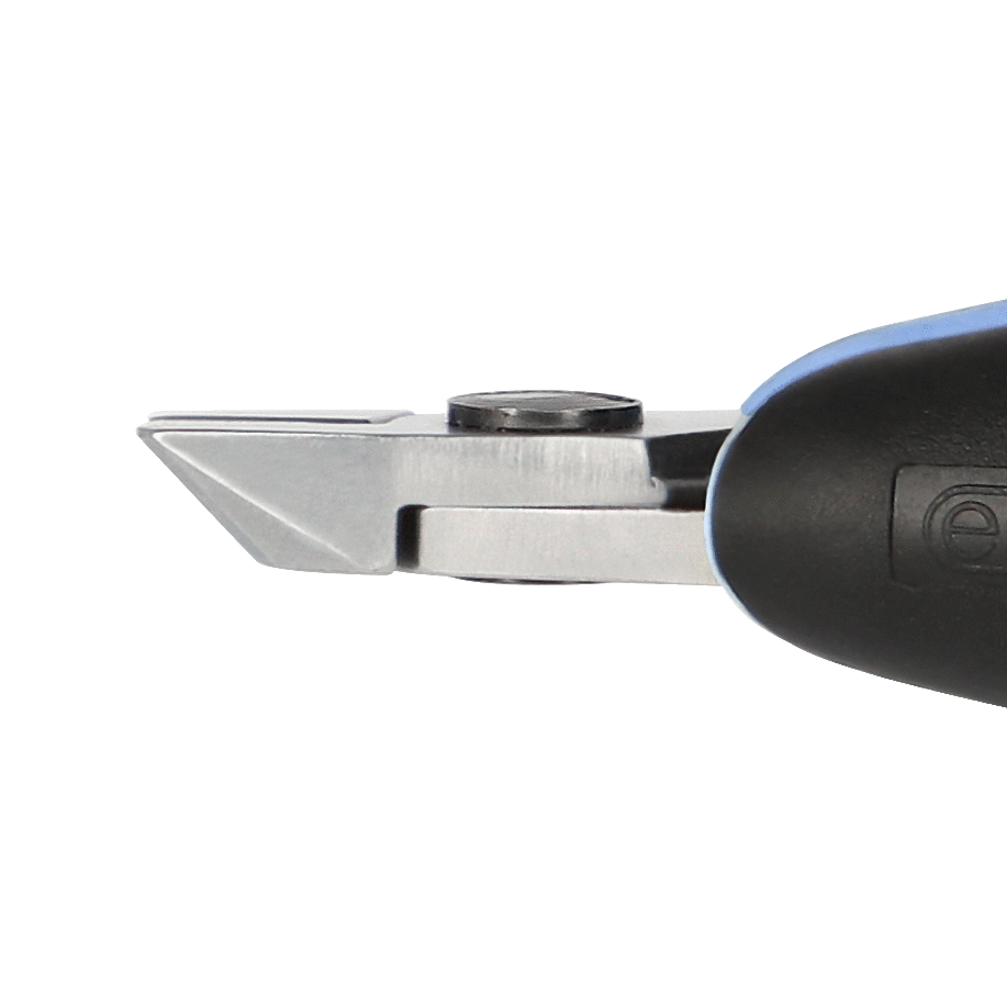 Lindström ERGO™ 精密 Chainmaille 扁斜嘴短嘴鉗，搭配合成手柄 RX7392 - 商品圖 6